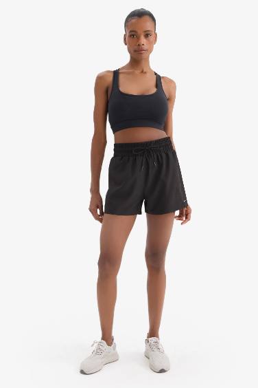 DeFactoFit Standard Fit Flexible Textured Swim Shorts