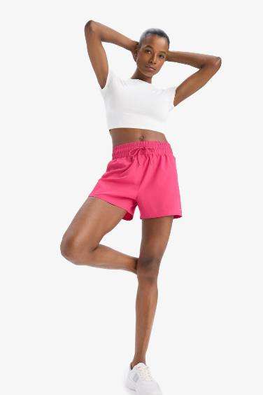 DeFactoFit Standard Fit Flexible Textured Swim Shorts