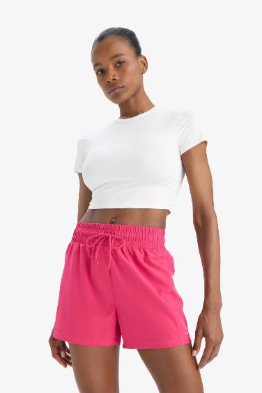 DeFactoFit Standard Fit Flexible Textured Swim Shorts