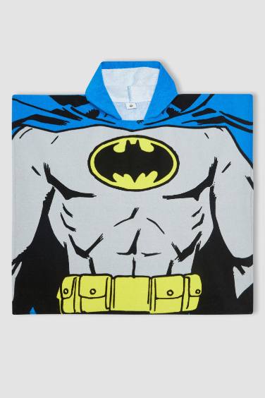 Boy Batman Poncho Towel