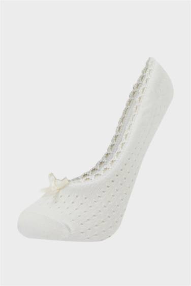 Женские невидимые носки из хлопка, 3 пары