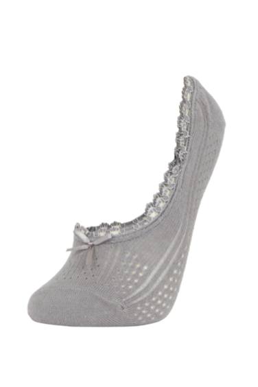 Chaussettes En Coton Pour Femme Avec Appliqués - 3 Pièces