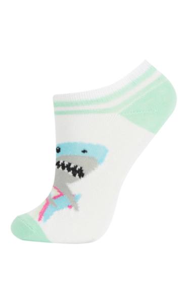 Boy 3 Pack Cotton Booties Socks