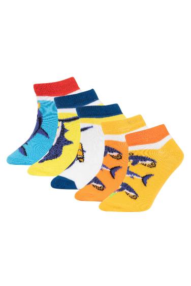 Boy 5 Piece Short Socks