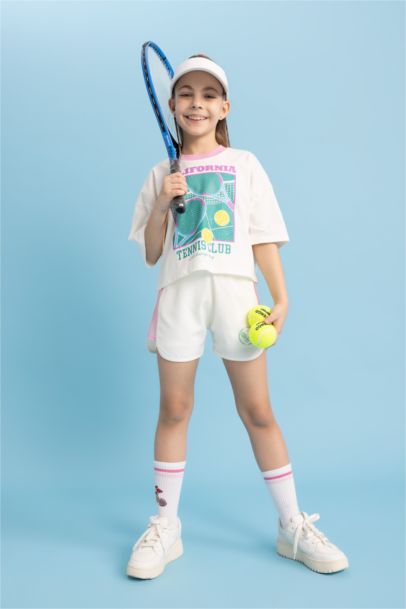 Short Coupe Décontractée Pour Fille