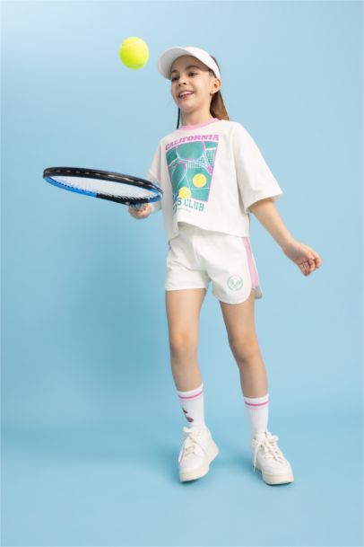 Short Coupe Décontractée Pour Fille