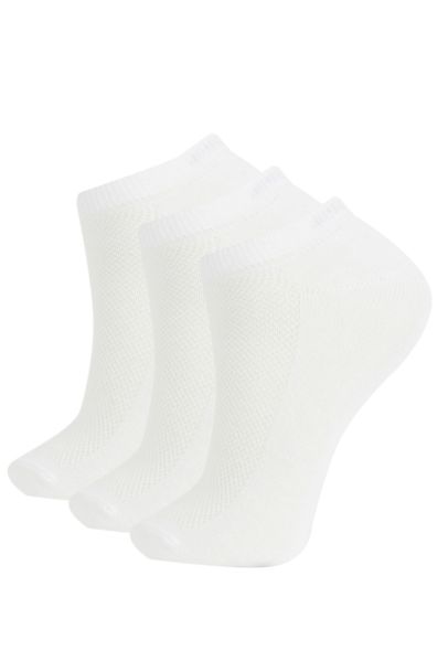 Girl 3-pack Cotton Booties Socks