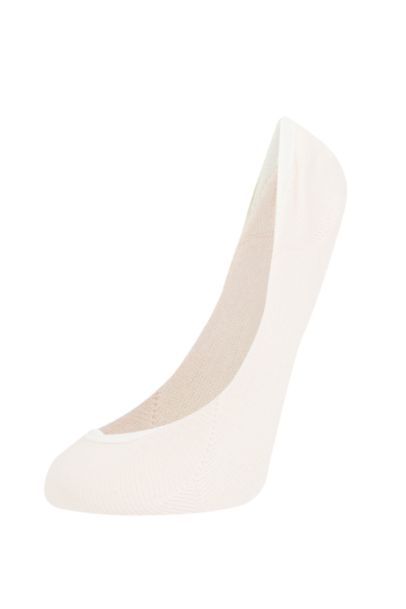 جوارب نسائي فلات قطن - 3 قطع