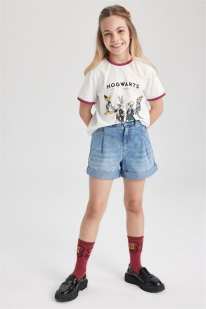 شورت جينز بناتي