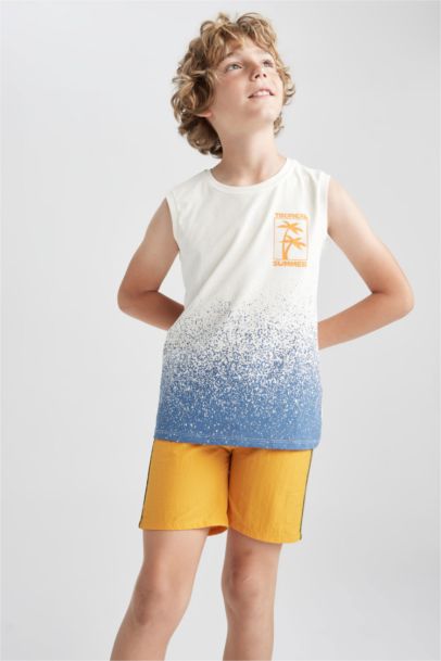 Boy Regular Fit Swim Shorts