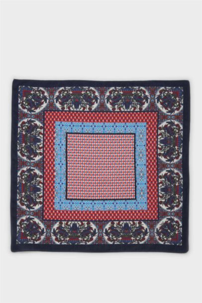 Kadın Desenli Pamuklu Bandana