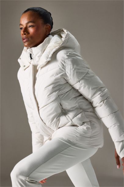 Su İtici Regular Fit Yarım Polar Astarlı Kapüşonlu Fermuarlı Kışlık Mont