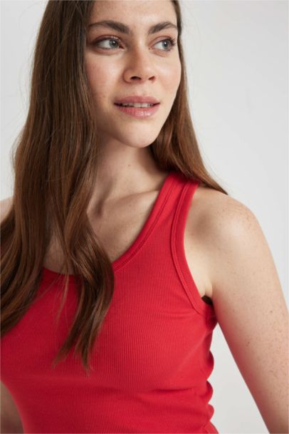 Slim Fit Camisole U Collar Tank Top