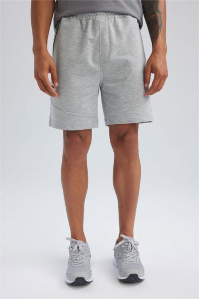 Defacto Fit Slim Fit Sweatshirt Fabric Shorts