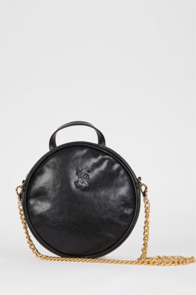 Women Olive Skin Crossbody Bag