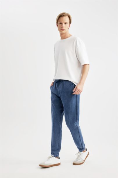 Regular Fit Fleece Pocket Sweatpants