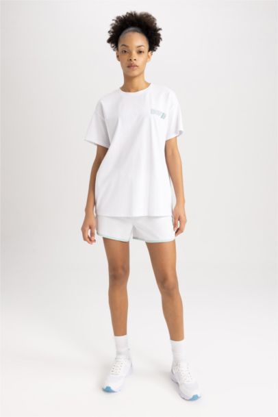 Standard Fit Sports Thin Fabric Shorts