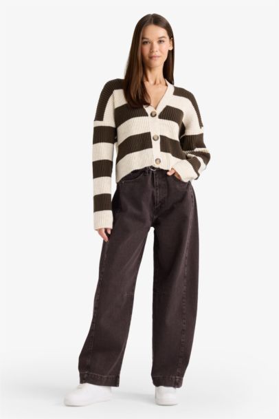 Regular Fit V-Neck Cardigan