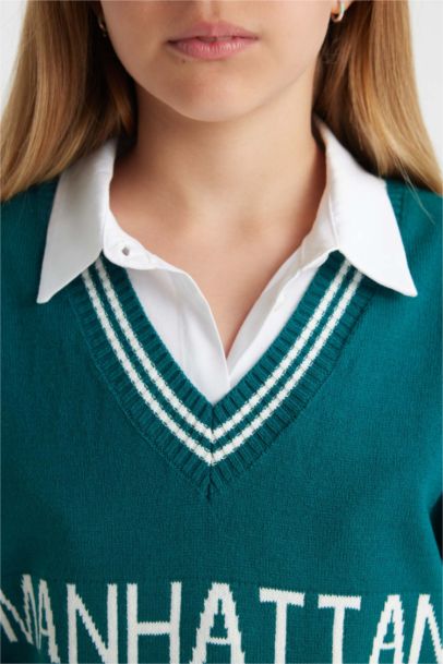 Gilet coupe régulière Pour Fille