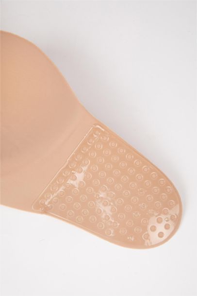 Balenli Düz Yapışkanlı Straplez Sütyen