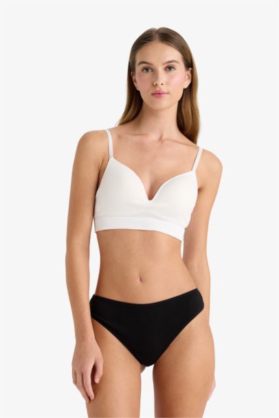 Fall in Love Ribbed 3 Piece Brazilian Panties