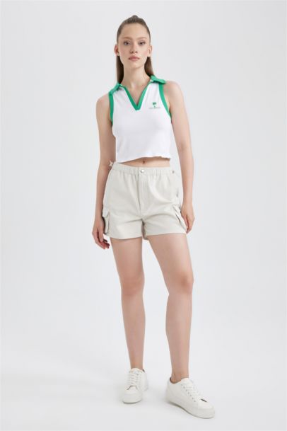 Cool Regular Fit Normal Waist Gabardine Cotton Trousers