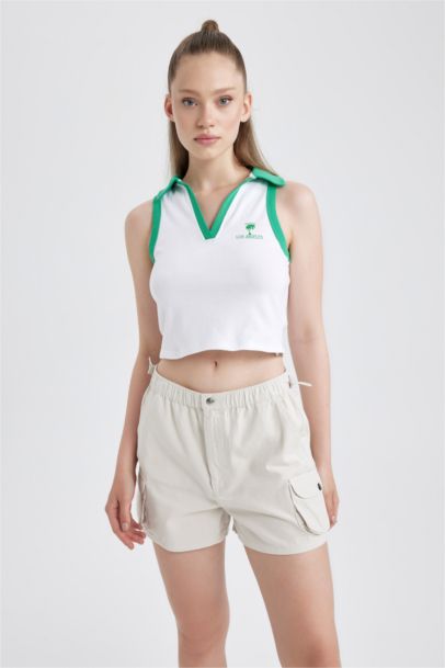 Cool Regular Fit Normal Waist Gabardine Cotton Trousers