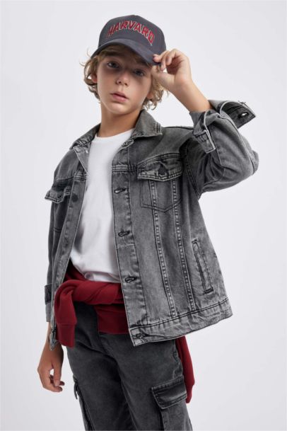 Jaquette Coupe Oversize Pour Garçon