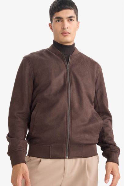 جاكيت بومبر شمواه سليم فيت مبطن