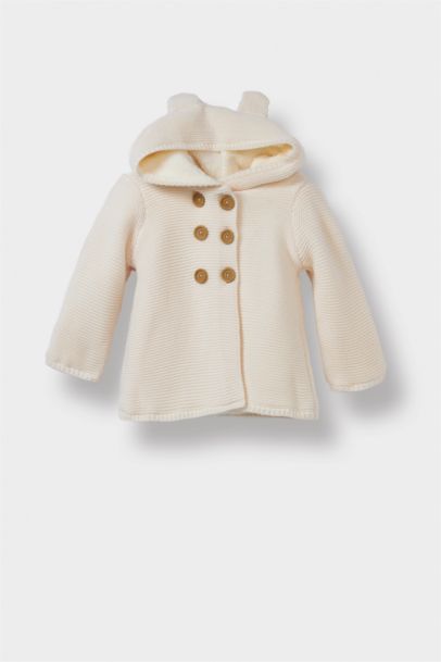 Baby Girl Hooded Cardigan