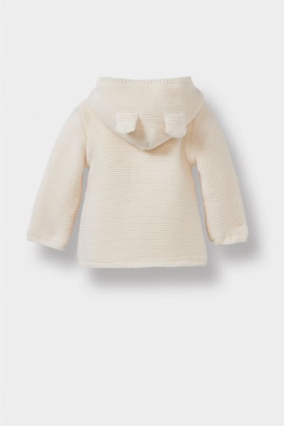 Baby Girl Hooded Cardigan