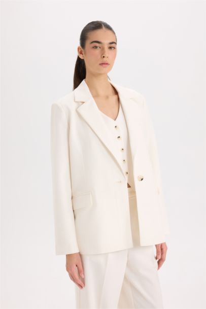 سترة بليزر اوفر سايز