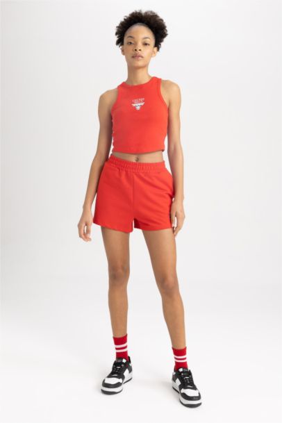 Standard Fit Sportsman Short Leg Thin Fabric Shorts