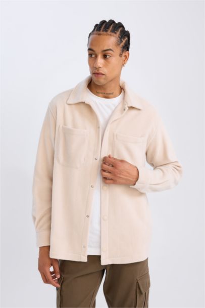 قميص صوفي قصة مريحة