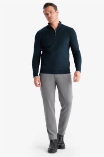 بلوز تريكو قصة عادية بياخة نص سحاب