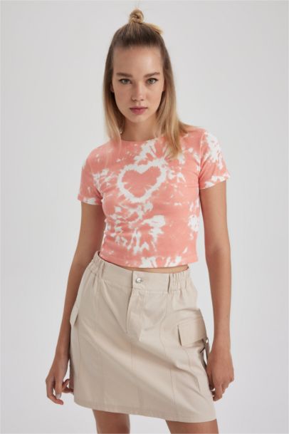 تيشيرت منقوش نص ردن