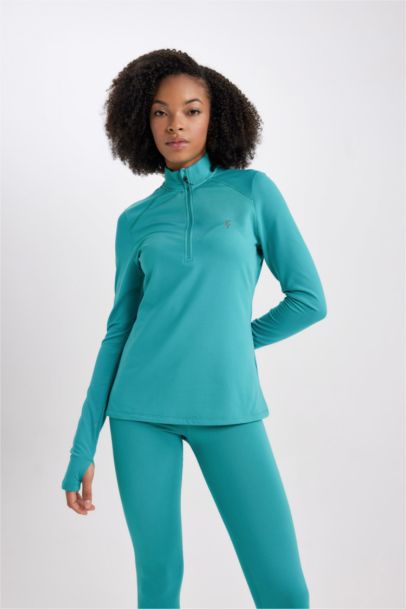 Футболка с принтом с длинным рукавом, DeFactoFit