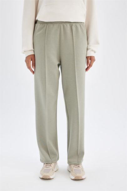 DeFactoFit Standard Fit Wide Leg Sweatpants