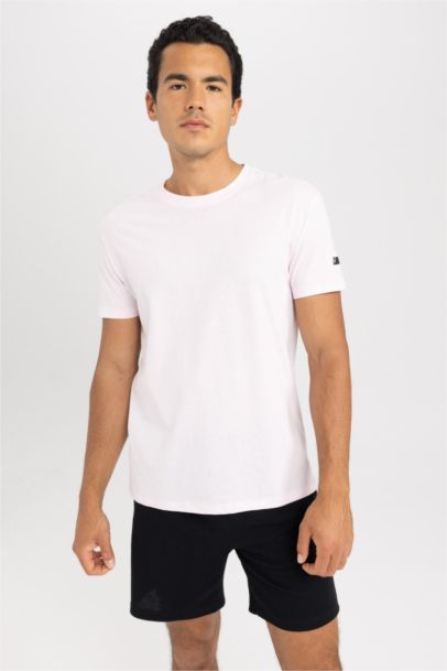 Standard Fit Crew Neck Printed T-Shirt