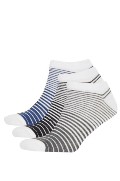 Man 3 pack Cotton Booties Socks