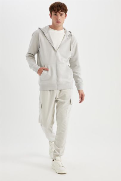 Regular Fit With Cargo Pocket Trousers