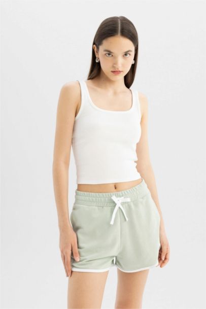 Short en Tissu épais coupe régulière