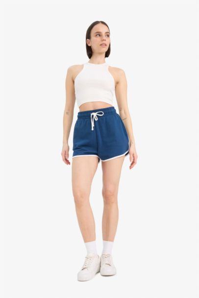 شورت قصة عادية قماش سميك