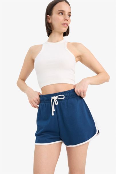 شورت قصة عادية قماش سميك