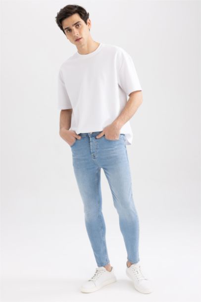 Джинсы Skinny Crop узкого кроя со средней талией