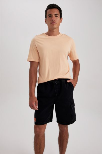 Loose Fit Jeans Bermuda