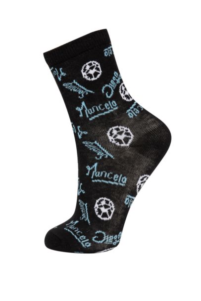 Erkek Çocuk 3'lü Pamuklu Futbol Çorabı