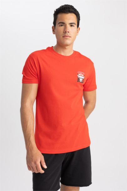 Standard Fit Chicago Bulls Licensed Crew Neck T-Shirt