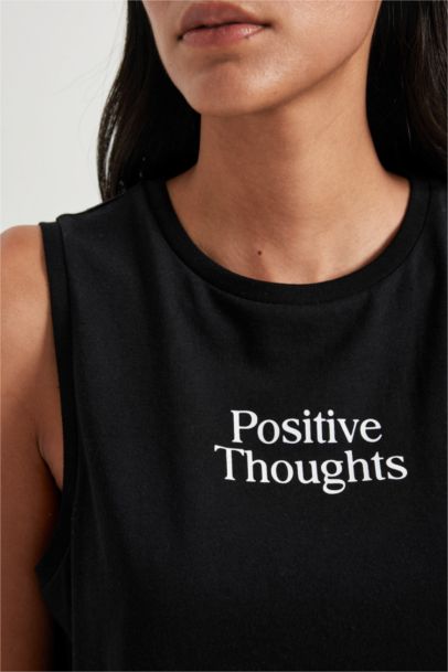 Débardeur Coupe Régulière Col Ras Du Cou