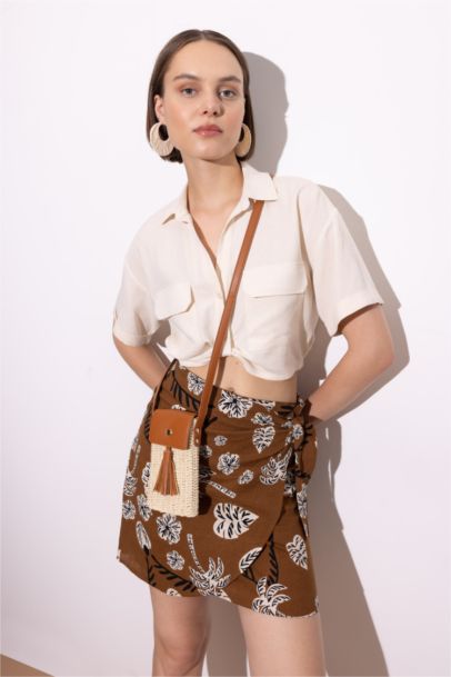 Regular Fit Linen Blend Shirt